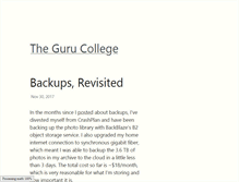 Tablet Screenshot of gurucollege.net